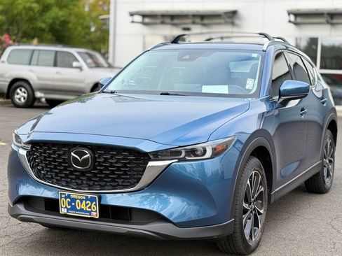 Used 2022 MAZDA CX-5 AWD 2.5 S w/ Premium Package image 1