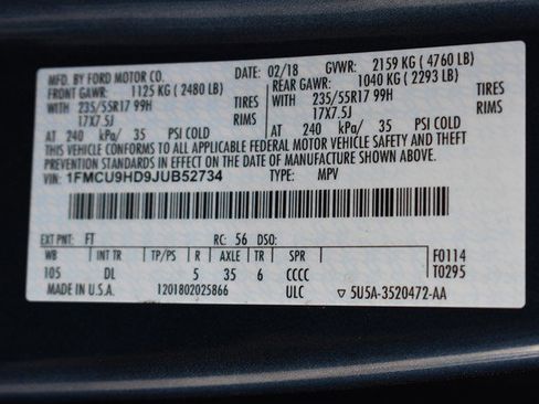 Used 2018 Ford Escape SEL image 32