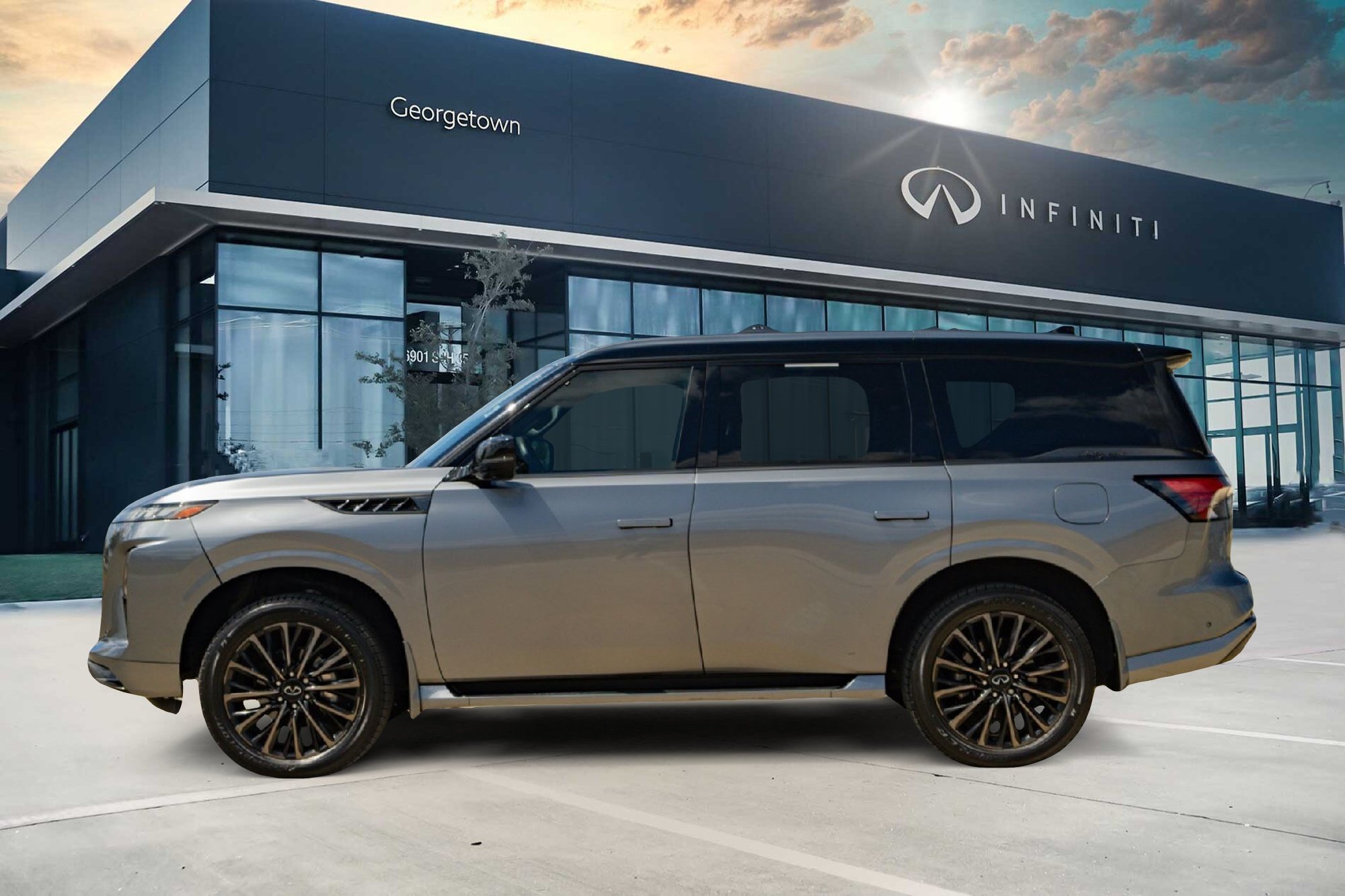Certified 2025 INFINITI QX80 Autograph w/ Autograph Exterior Package AWD/4WD image 7