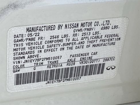 Certified 2023 INFINITI Q50 Luxe w/ Cargo Package image 10