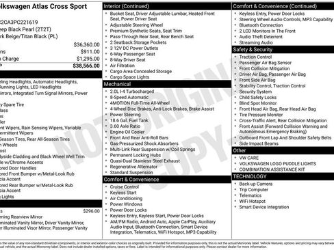 Used 2023 Volkswagen Atlas Cross Sport SE AWD/4WD image 11