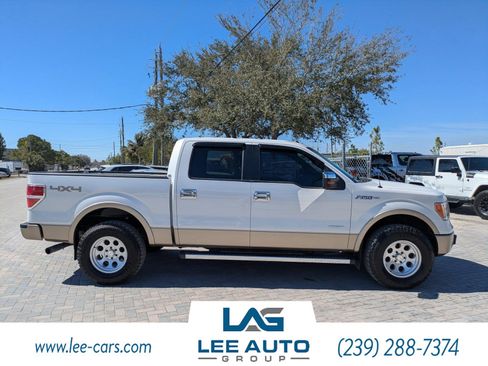 Used 2013 Ford F150 Lariat w/ Lariat Chrome Pkg image 2