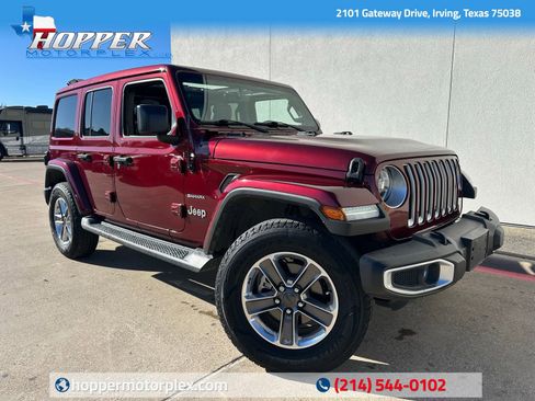 Used 2021 Jeep Wrangler Unlimited Sahara image 1