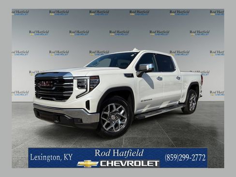 Certified 2023 GMC Sierra 1500 SLT w/ SLT Premium Package RWD image 1