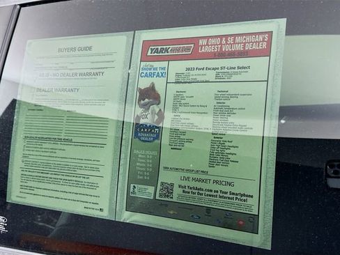 Used 2023 Ford Escape ST-Line Select w/ Tech Pack #2 image 14