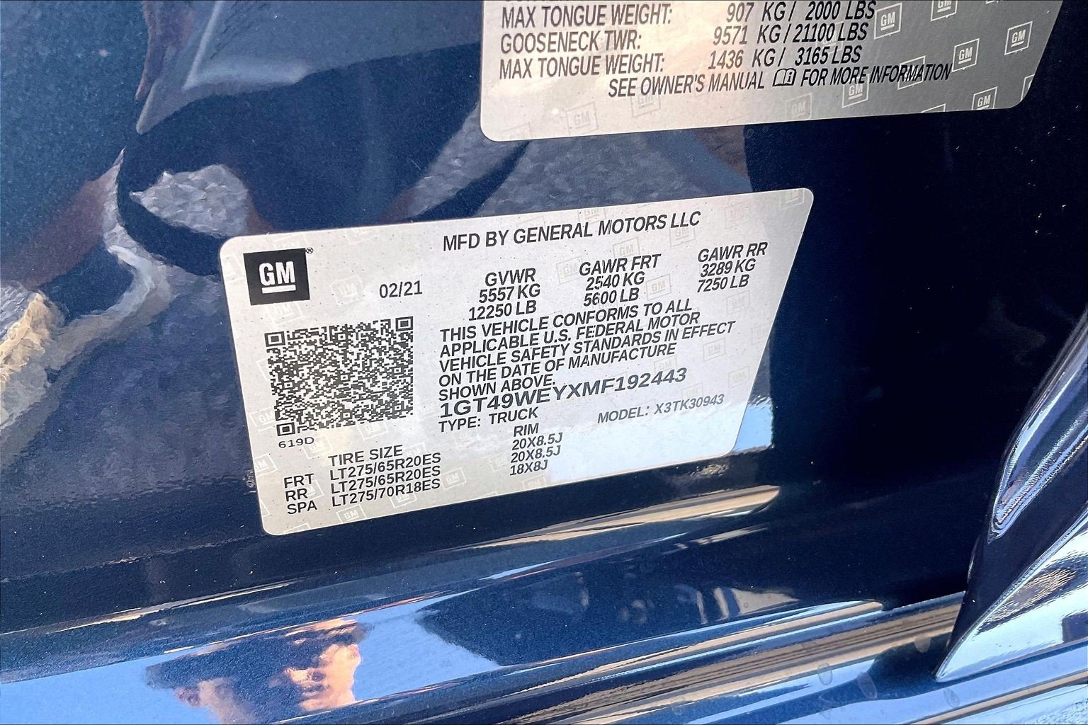 Used 2021 GMC Sierra 3500 Denali w/ Denali Ultimate Package AWD/4WD image 37