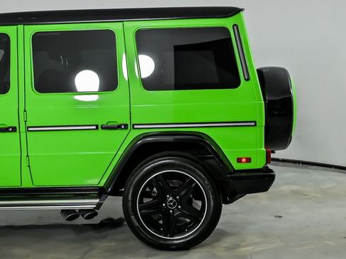 Used 2018 Mercedes-Benz G 63 AMG 4MATIC w/ Alien Green Edition image 9