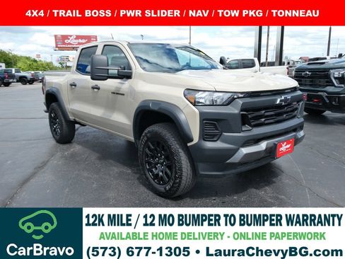 Certified 2024 Chevrolet Colorado Trail Boss w/ Advanced Trailering Package AWD/4WD image 1