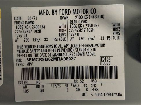 Used 2021 Ford Bronco Sport Big Bend AWD/4WD image 33