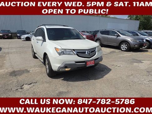 Used 2009 Acura MDX w/ Technology & Entertainment AWD/4WD image 3