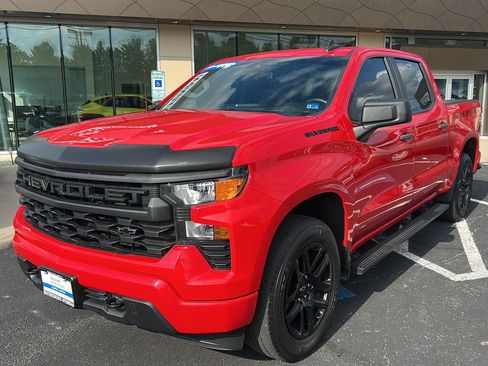 Used 2023 Chevrolet Silverado 1500 Custom w/ LPO, Dark Essentials Package AWD/4WD image 2