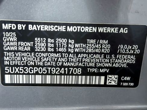 Used 2026 BMW X3 xDrive30i w/ Convenience Package AWD/4WD image 29
