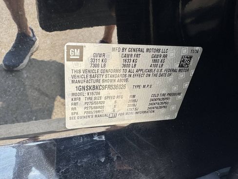 Used 2015 Chevrolet Tahoe LT AWD/4WD image 14