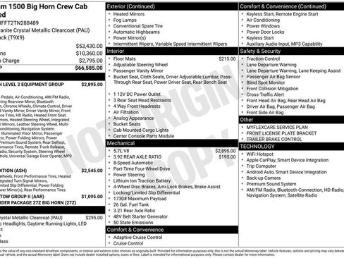 New 2026 RAM 1500 Big Horn AWD/4WD image 6