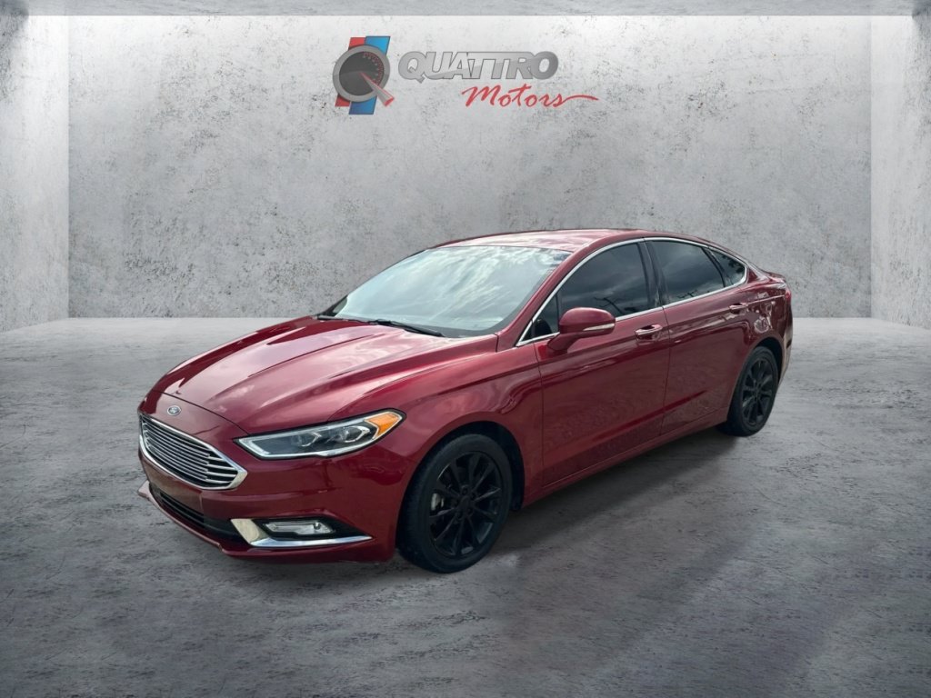 Used 2017 Ford Fusion SE w/ Fusion SE Technology Package FWD image 1
