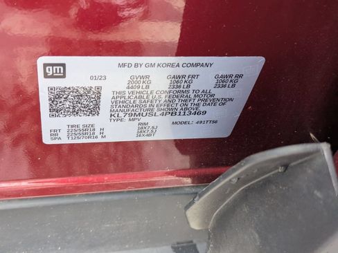 Used 2023 Chevrolet TrailBlazer RS w/ Convenience Package AWD/4WD image 38