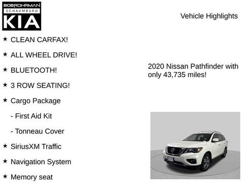 Used 2020 Nissan Pathfinder SL w/ Cargo Package AWD/4WD image 8