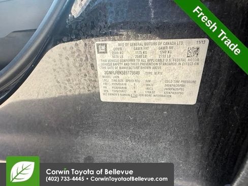 Used 2014 Chevrolet Equinox LT AWD/4WD image 13