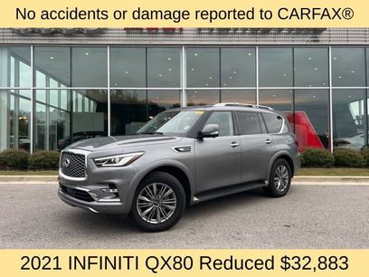 Used 2021 INFINITI QX80 Luxe w/ All-Season Package