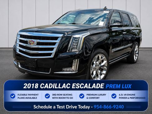 Used 2018 Cadillac Escalade Premium Luxury AWD/4WD image 1