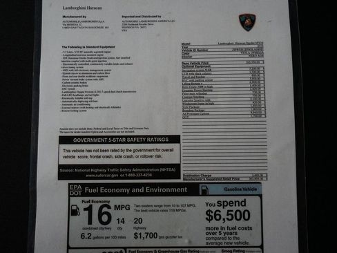 Used 2016 Lamborghini Huracan LP 610-4 AWD/4WD image 27