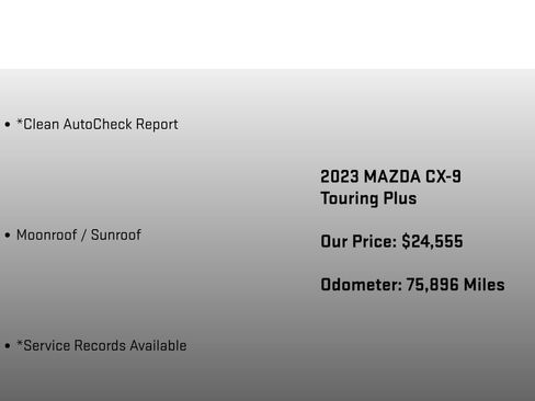 Used 2023 MAZDA CX-9 Touring Plus image 12