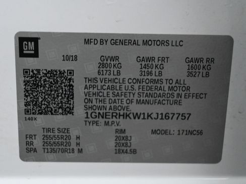 Used 2019 Chevrolet Traverse LT w/ LT Premium Package image 37