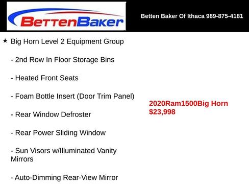 Used 2020 RAM 1500 Big Horn image 4