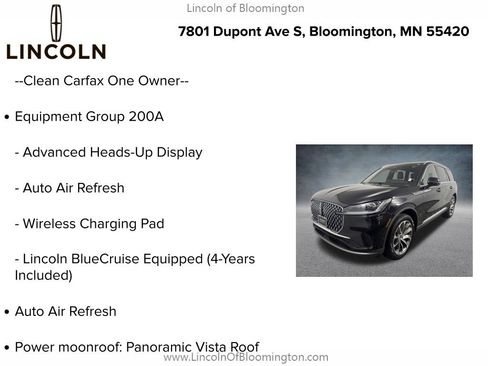 Certified 2025 Lincoln Aviator Reserve AWD/4WD image 6