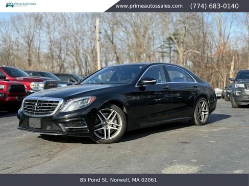 Used 2015 Mercedes-Benz S 550 4MATIC Sedan image 2