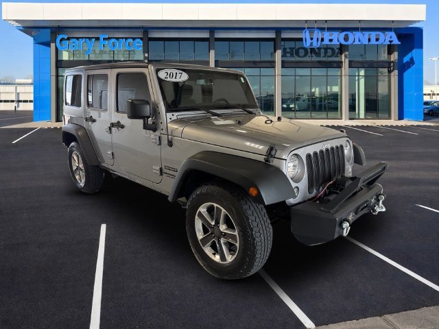Used 2017 Jeep Wrangler Unlimited Sport w/ Quick Order Package 24S AWD/4WD image 1