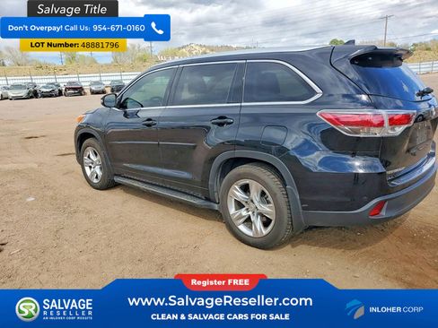 Used 2015 Toyota Highlander Limited Platinum image 3