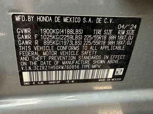 Certified 2024 Honda HR-V Sport image 45