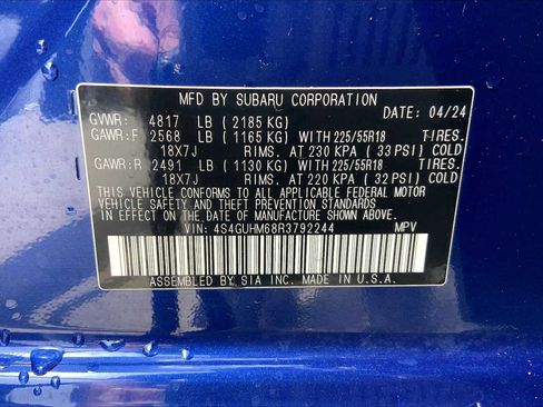 Certified 2024 Subaru Crosstrek 2.5i Limited AWD/4WD image 34