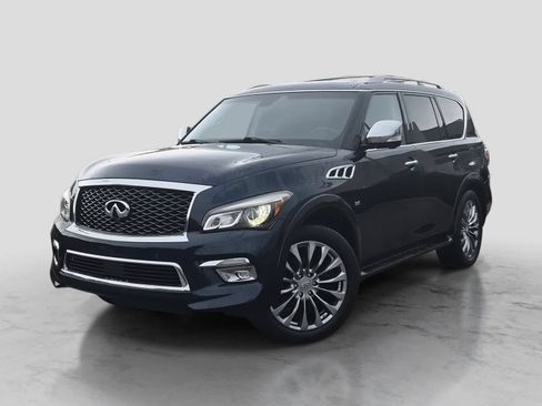 Used 2015 INFINITI QX80 4WD w/ Deluxe Technology Package image 1