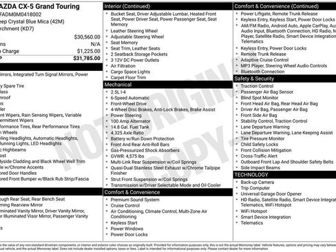 Used 2021 MAZDA CX-5 Grand Touring image 23