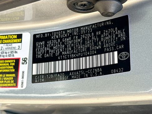 Used 2023 Toyota Camry LE w/ Cold Weather Package image 41