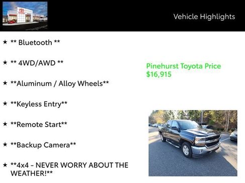 Used 2016 Chevrolet Silverado 1500 LT w/ All Star Edition image 7