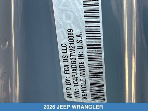 Used 2026 Jeep Wrangler Unlimited Sport AWD/4WD image 31