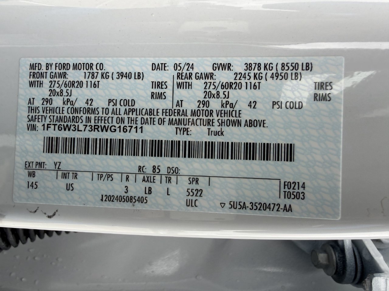 Used 2024 Ford F150 Lightning Flash w/ Max Trailer Tow Package AWD/4WD image 29