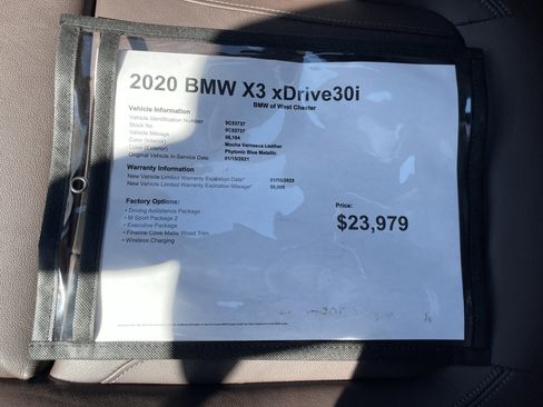 Used 2020 BMW X3 xDrive30i AWD/4WD image 18