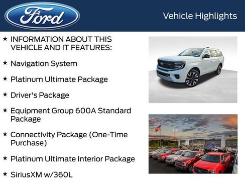 New 2025 Ford Expedition Platinum w/ Platinum Ultimate Package image 4
