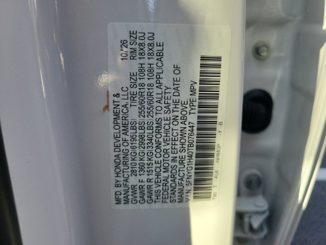 New 2026 Honda Pilot EX-L image 40