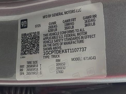 Used 2026 Chevrolet Colorado Z71 w/ Technology Package image 32