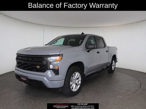 Used 2024 Chevrolet Silverado 1500 Custom AWD/4WD image 2