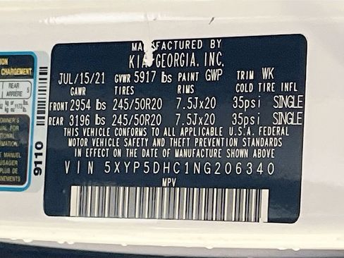 Used 2022 Kia Telluride SX w/ SX Prestige Package AWD/4WD image 36