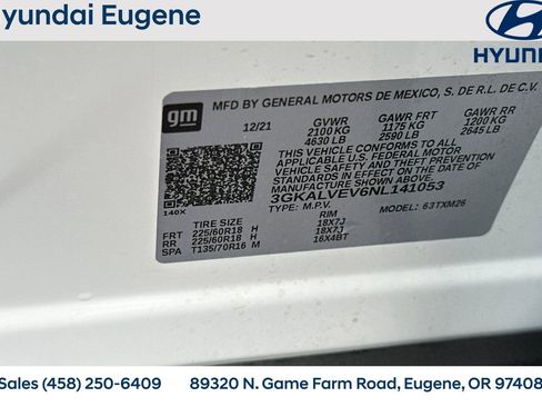 Used 2022 GMC Terrain SLT image 40