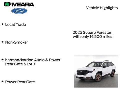 Used 2025 Subaru Forester Sport AWD/4WD image 8
