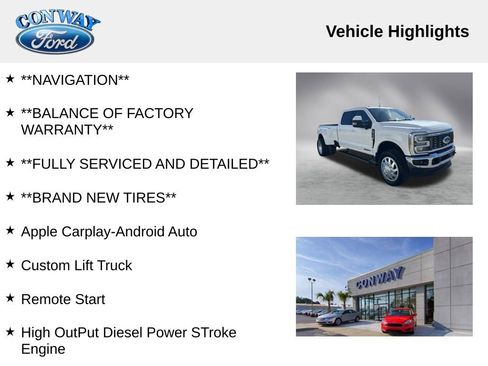 Used 2023 Ford F350 Lariat w/ Lariat Ultimate Package image 8