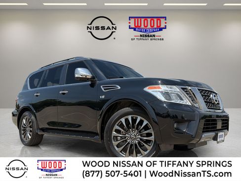 Used 2020 Nissan Armada Platinum w/ Platinum Reserve Package RWD image 1